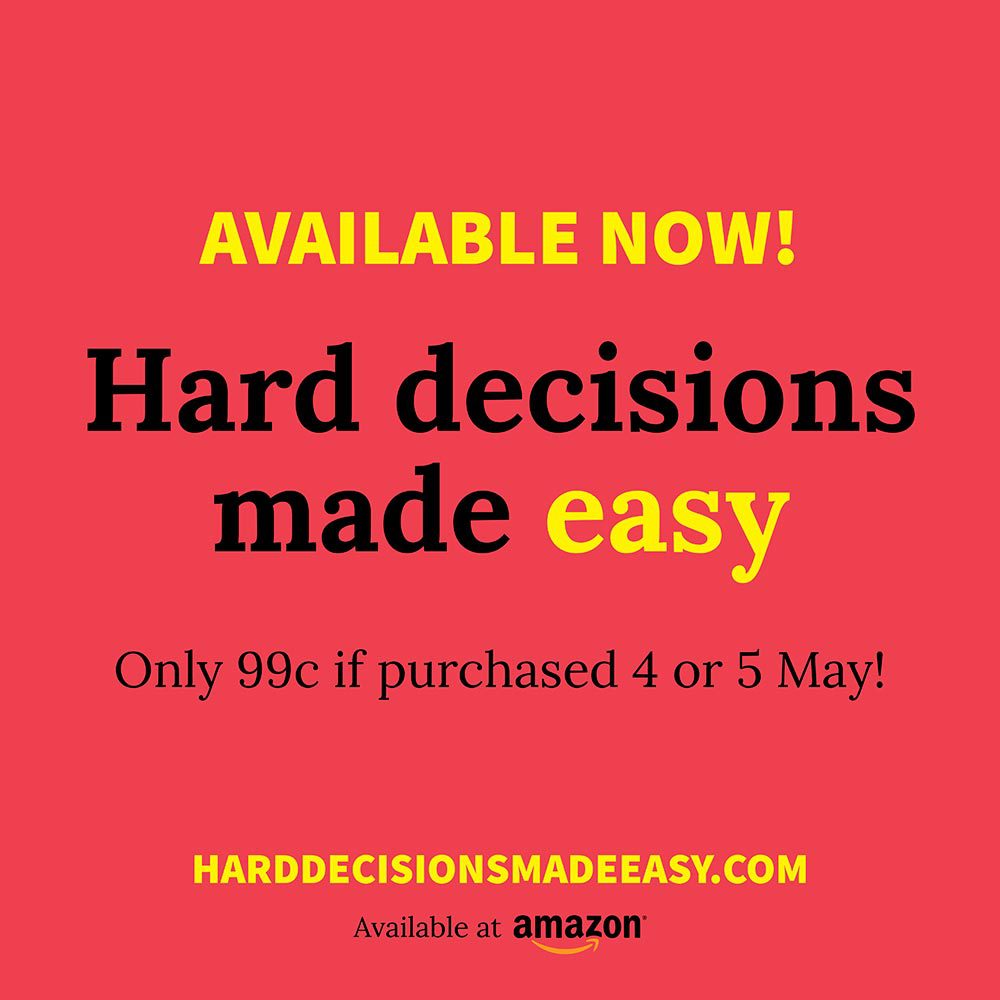 Launch day: Hard Decisions Made Easy